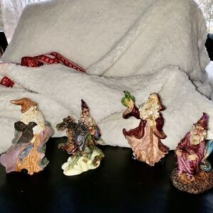 Wizards & Dragons (4 Figurines)